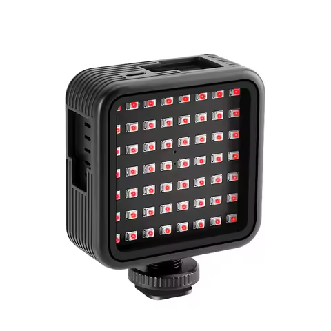 IR Infrared Fill Lights Photography Night Vision Ordro On-Camera Video Lamp 56pcs LED Beads for IR D