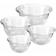 【Direct  from Japan】NAGAO Heat-Resistant Cook Bowl Set - 17cm to 24cm - Made in Japan
