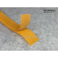 Orange Sew On Velcro Strap DIY Multipurpose Organizing Fastener Tape