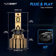 Novsight Newest F03Y LED Car Headlight 9005 9006 H4 H7 H11 LED Headlight Bulb High/Low/Fog Light 300