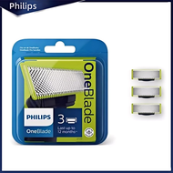 Philips one blade สำหรับ OneBlade ใบมีดเปลี่ยนใบมีดโกนหนวดเคราแฉกรุ่น QP 210 QP 220 QP 230 QP 2520 Q
