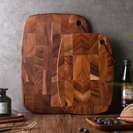 Cross-Border High-End Wooden Standing Cutting Board Solid Wood Cutting Board Acacia Wood Surface Spl
