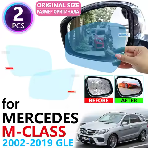 for Mercedes Benz M Class GLE W163 W164 W166 ML 350 ML250 GLE250 GLE350 AMG Full Cover Rearview Mirr