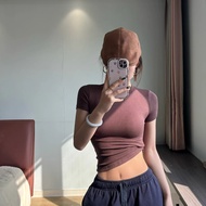 Skims Stretchy Round Neck T-Shirt - Women's Easy Wear