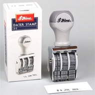 Shiny D3 D4 D5 Date Stamp Dater Chop 5MM / 4MM / 3MM D-3 D-4 D-5 Date Chop/Cop Getah Tarikh