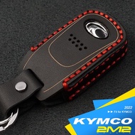 2022-26 KYMCO AK550 AK575 Premium ABS Motorcycle Key Case Protective Ring Leather