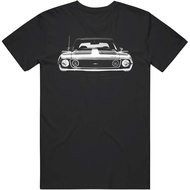 Men's cotton T-shirt 1973 Amc Amx Javelin Silhouette Front View T Shirt High quality cotton short sl