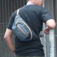 [620] NEW ARRIVAL  TAS SELEMPANG PRIA WAISTBAG SLING BAG DISTRO  MODEL TERBARU /TAS SLEMPANG ANTI AI
