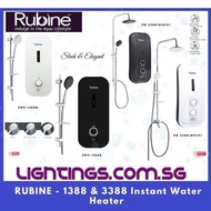 RUBINE - RWH 1388 and 3388 Instant Water Heater