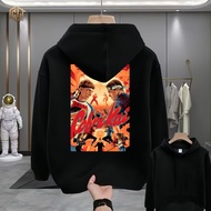 Camiseta Hombre Cobra Kai Double Yellow Cobra Youth Boys Hoodie Retro Style Street Hoodie 2025