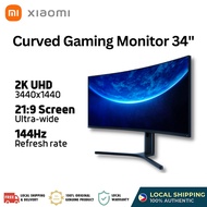 Xiaomi Mi 34 inch Curved Gaming Monitor Ultrawide Screen 21:9 3440 * 1440 1500R Curvature 121% SRGB Computer Monitor Decktop Display