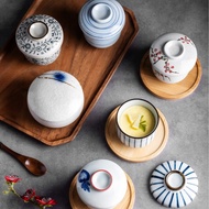 Japanese Style Chawanmushi Ceramic Dessert Egg Cup Children Egg Holding Bowl Baby Steamed Egg Cup Eg