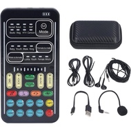 Portable Voice Changer, I9 Voice Changer Set - Multifunction Portable Mini Sound Card Sound Board fo