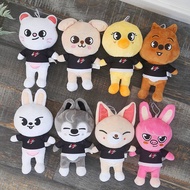 YF Stray Kids SKZOO Plush Toys Leeknow Hyunjin HAN FELIX Stuffed Dolls Gift For Girlfriend Pendant Toys For Kids FY