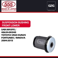 Suspension Bushing 555 SAB-3892FR / 48634-0K040 Toyota HIluxVIGO KUN25 / Fortuner / Innova 2004-2015