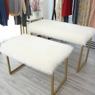 White fur rug - Red photo rug ️ ️ ️