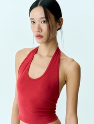 THE NAVY - Basic halter neck top - เสื้อคล้องคอ