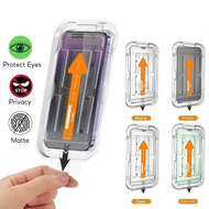 Screen Protector Tempered Glass For ViVo V2029 Tempered Glass HD Matte Privacy Anti Fingerprint Blue