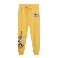 Casual Sport Sweatpants for Women - Loosely Fitted with Cuffed Ankles