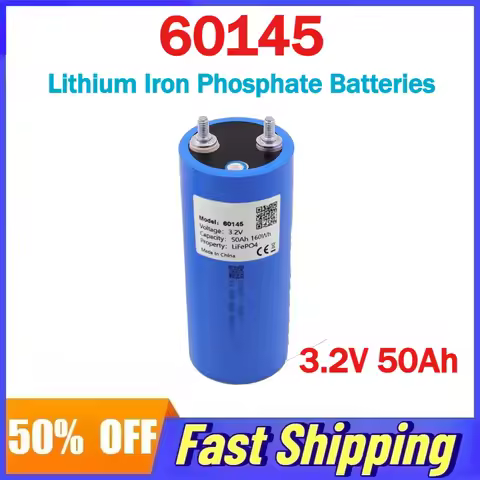 60145 3.2V 50Ah Lithium Iron Phosphate Batteries Rechargeable Battery