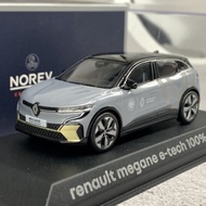 NOREV 1/43 Renault Megane e-tech 100% Alloy Car Model Out of Print Model