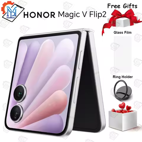 Original HONOR Magic V Flip 2 5G Foldable Phone 6.82 Inches OLED Display Snapdragon 8 Gen 3 Camera 2