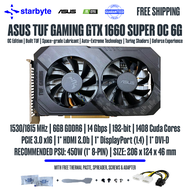 Used ASUS GTX 1660 Super 6GB 1660s MSI GIGABYTE GALAX Graphic Card grafik card GPU nvidia msi gigabyte