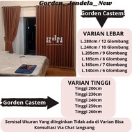 CASTEM CURTAINS Plain Sapron Full Width 12 Waves 10 Waves 9 waves 8 waves 7 waves 6 waves Full heigh