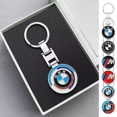 1pcs Metal Logo Key Chain Luxury Car Keychain For BMW M 1 3 4 5 6 7 Series X1 X3 X4 X5 X6 X7 G20 G38