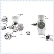 (PZXS) Aquarium CO2 Regulator 2000psi Pressure Gauge for 6mm Suction Tube