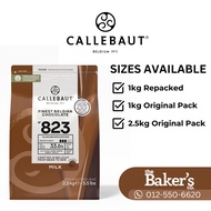 【CALLEBAUT @ The Baker's Co.】Callebaut 823 Milk Chocolate Callets