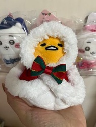 自行裝飾 Gudetama 蛋黃哥聖誕節毛絨公仔