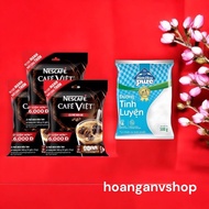 NESCAFE VIETNAMESE coffee 3 bags (35 packs x 16gr) - Free 1 pack of Bien Hoa Refined Sugar 500g