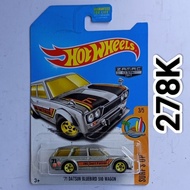 Hot Wheels Surf Up 71 Datsun Bluebird ZAMAC Wagon510