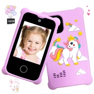 Kids Smartphone Toy With 2.8" Touch Screen, Unicorn & Dinosaur Toy Phone For Boys & Girls With Dual