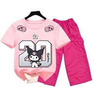 Children's Cargo Pants Set Number 20 KUROMI 20 STITCH and 36 KITTY Years 3-14 Years