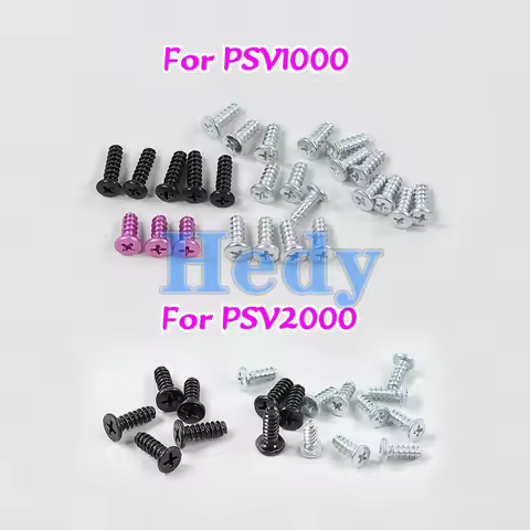 1set For PS Vita PSV1000 For Psvita1000 Replacement Full Set Screw For PSV 1000 2000 Game Console Ho
