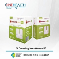 Onehealth Dermaplast IV Dressing 6x8cm Non Woven Prevents Skin Hydration Waterproof Plaster