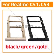 for Realme C53 C51 SIM Card Tray Holder Repair Spare Parts