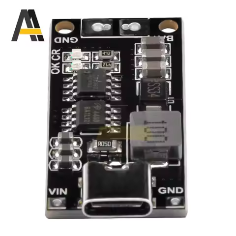 2S 3S 4S Type-C to 8.4V 12.6V 16.8V Boost Boost Polymer Li-Ion Charger 7.4V 11.1V 14.8V 18650 Lithiu