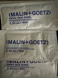 Malin + goetz detox face mask hair sample 試用裝旅行裝 泡泡排毒面膜