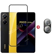 Poco X7 Pro 5G 2in ฟิล์มกระจกเทมเปอร์1ชิ้นสำหรับ Xiaomi Poco X7 Pro X7Pro 5G 2025 ปกป้องหน้าจอฟิล์มเ
