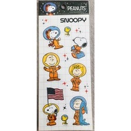 正版授權 花生漫畫 SNOOPY 史努比 太空系列 貼紙 卡通貼紙 史努比貼紙 日記貼紙 隨手貼紙 日誌貼紙 行事曆貼紙