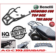 BENELLI LEONCINO 500 BJ 500 TOP BOX RACK HEAVY DUTY MONORACK STRONG QUALITY STEEL CLASSIC