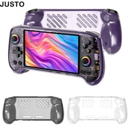 JUSTO Protective Cover, Soft Shockproof Handheld Game Console ,  TPU Anti-scratch Transparent Host S