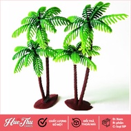8cm coconut tree (5 sets) to decorate birthday cakes and jelly cakes