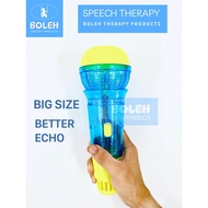 BOLEH Large Size Mic For Speech Therapy, Good Echo, No Batery
