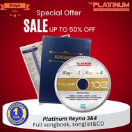 Platinum Reyna 3/ Reyna 4 Songbook with CD Updated Vol. 102