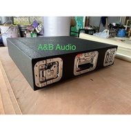 Wooden Rack With Lid Size 2u Depth 15 Inches Aluminum Mounting Rail With Nuts