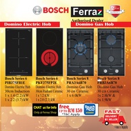 Bosch PIB375FB1E Induction Hob / Bosch PKF375FP2E Ceramic Hob / Bosch PRA3A6B70 Domino Gas Hob / Bos